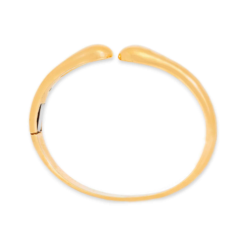 Bronze Teardrop Cuff Bracelet