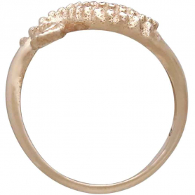 Bronze Octopus Tentacle Adjustable Ring