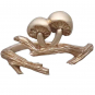 Bronze Adjustable Branch and Mushroom Ring