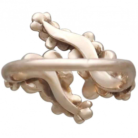 Bronze Adjustable Cherry Blossoms Ring