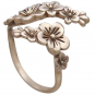 Bronze Adjustable Cherry Blossoms Ring