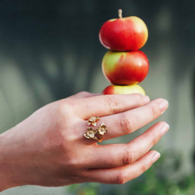 Bronze Dogwood Ring