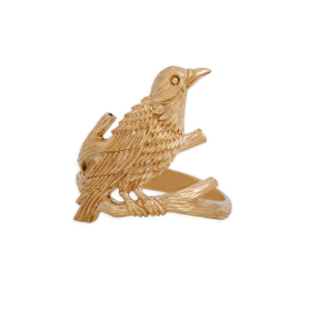 Bronze Raven Ring