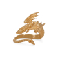 Bronze Adjustable Dragon Ring