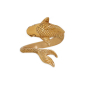 Bronze Adjustable Lucky Koi Ring