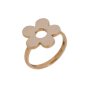 Nina Designs Bronze Flat Plate Daisy Ring