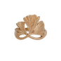 Nina Designs Bronze Ginkgo Leaf Ring