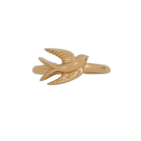 Bronze Swallow Ring