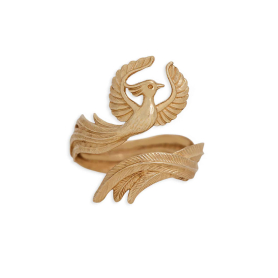 Bronze Adjustable Phoenix Ring