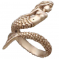 Bronze Adjustable Mermaid Ring