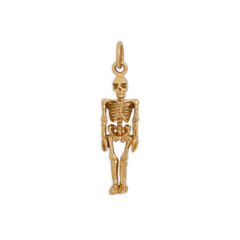Bronze Dimensional Skeleton 26x7mm