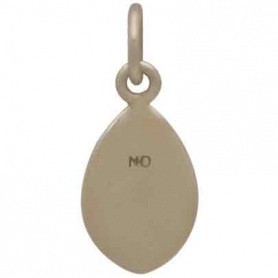 Bronze Yoni Charm 17x7mm