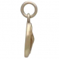 Bronze Yoni Charm 17x7mm