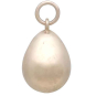 Bronze Golden Egg Charm Side View
