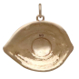 Bronze Dragon Eye Pendant Back View