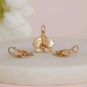 Bronze Small Dimensional Orchid Charm