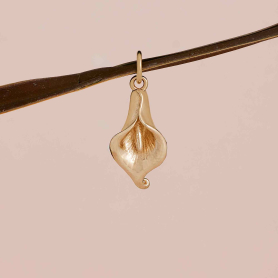 Bronze Calla Lily Charm