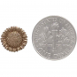 Bronze Sunflower Post Earrings 10x10mm