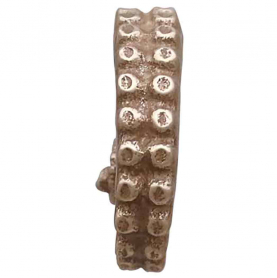 Bronze Octopus Tentacle Post Hoop Earrings 15x4mm