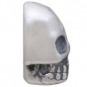 Sterling Silver Skull Solderable Charm 7x5mm