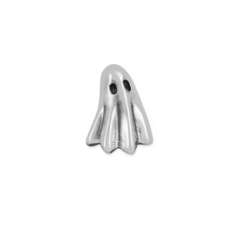 Nina Designs Sterling Silver Ghost Solderable Charm 10x7mm