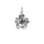 Luxe Silver Plate Cherry Blossom Charm 18x12mm