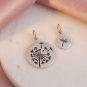 Luxe Silver Plate Dandelion Charm Set