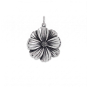 Luxe Silver Plate Cosmos Charm 28x21mm