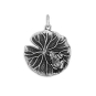 Luxe Silver Plate Frog on Lilypad Charm 24x19mm