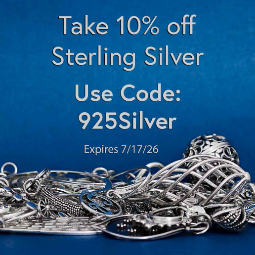 Take 10% off sterling silver