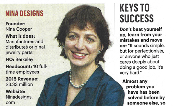 Nina on SF Business Times