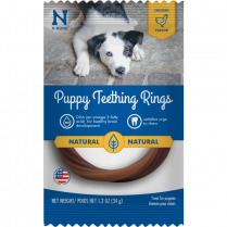 N-BONE Puppy Teething Ring Chicken Flavor Single 34g