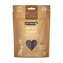 GET Naked SENIOR Health Dental Sticks Large 176g