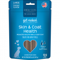 GET Naked GF SKIN+COAT Dental Sticks LRG - 187g