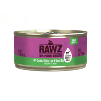 RAWZ Cat PATE 96% Chicken, Chichen Liver & Goat Milk 24/155g