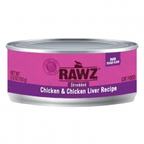RAWZ Cat SHREDDED Chicken & Chicken Liver 24/155g