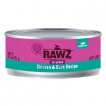 RAWZ Cat SHREDDED Chicken & Duck 24/155g