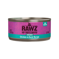RAWZ Cat SHREDDED Chicken & Duck 24/155g