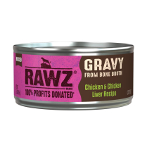 RAWZ Cat GRAVY Chicken & Chicken Liver 24/155g