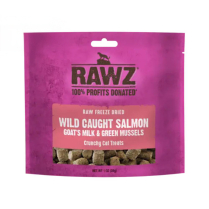 RAWZ Cat FD Salmon, Goat Milk & G.Mussels Treat 28g