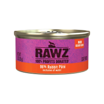 RAWZ Cat PATE 96% Rabbit & Pumpkin 18/85g