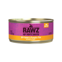 RAWZ Cat PATE 96% Rabbit & Pumpkin 18/85g