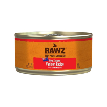 RAWZ Dog PATE 94% Venison w/ Green Mussels Pate 24/170g