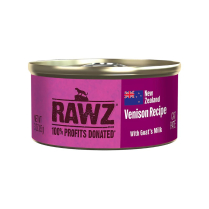 RAWZ Cat PATE 94% Venison & Goat Milk 24/85g