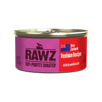 RAWZ Cat PATE 94% Venison & Green Mussels 24/85g