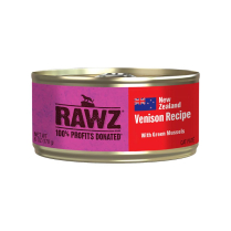 RAWZ Cat PATE 94% Venison & Green Mussels 24/170g