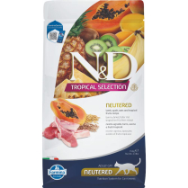 FARMINA ND TROPICAL Neutered Cat Lamb &Tropical Fruits 1.5kg