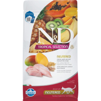 FARMINA ND TROPICAL Neutered Cat Chicken&Tropical Fruits 5kg
