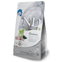 FARMINA ND WHITE Puppy Sea Bass & Norwegian Kelp Med/Maxi 2k