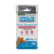 FARMINA VET LIFE Dog Treat Derma Mgt Pork MED/MAXI 15/100g